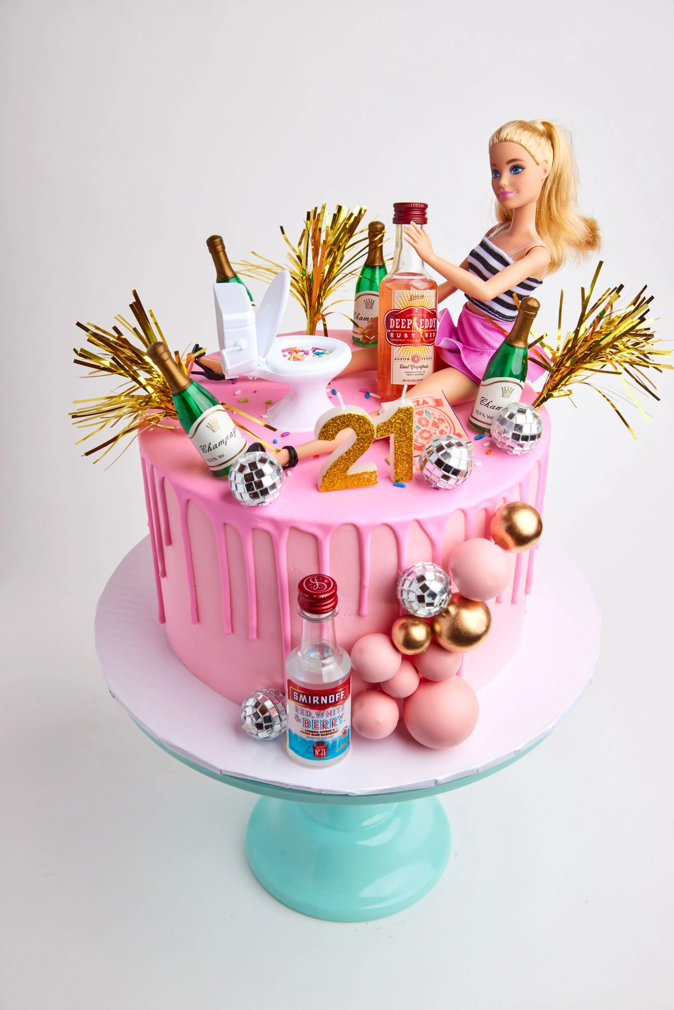 Drunk Barbie Drip Cake - Image 2